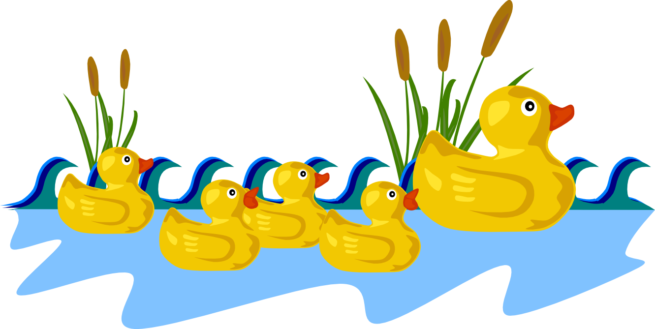duck clip art gerald g rubber duck family 1331px